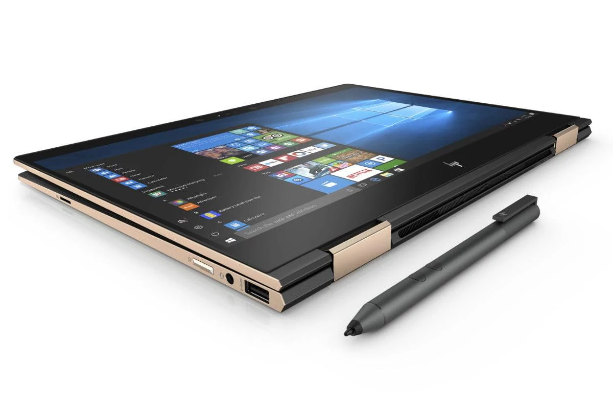 لپ تاپ استوک تبلت شو 13.3 اینچی اچ پی مدل HP Spectre 13 x360 2in1 Core i7 8565U 16GB 256SSD