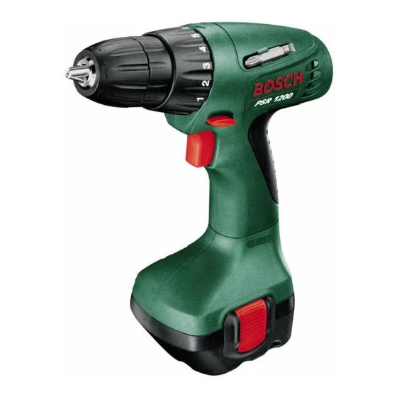 پیچ‌ گوشتی شارژی استوک بوش مدل Bosch PSR 1200
