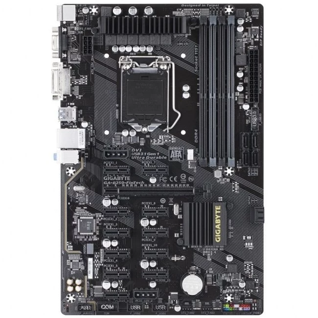 مادربرد استوک گیگابیت مدل GIGABYTE B250-FinTech