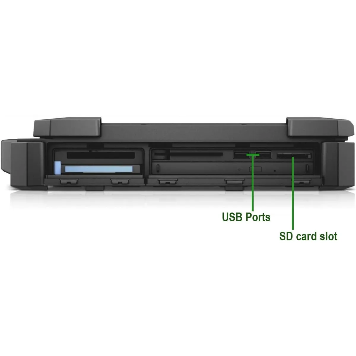 لپ تاپ استوک لمسی 14 اینچی دل مدل Dell Latitude 7414 Rugged Core i5 6300U 8GB 256SSD