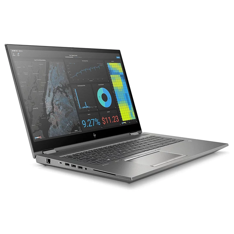 لپ تاپ استوک گرافیک دار 17.3 اینچی اچ پی مدل HP ZBook Fury 17 G7 Core i5 9750H 16GB 256SSD T1000 4GB