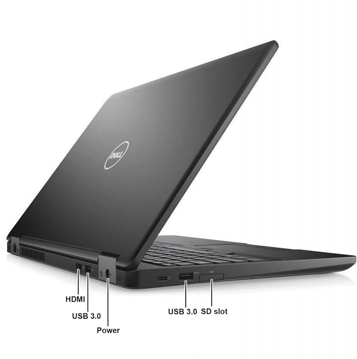 لپ تاپ استوک گرافیک دار 15.6 اینچی دل مدل Dell Latitude 5580 Core i5 8400H 8GB 256SSD M130 2GB
