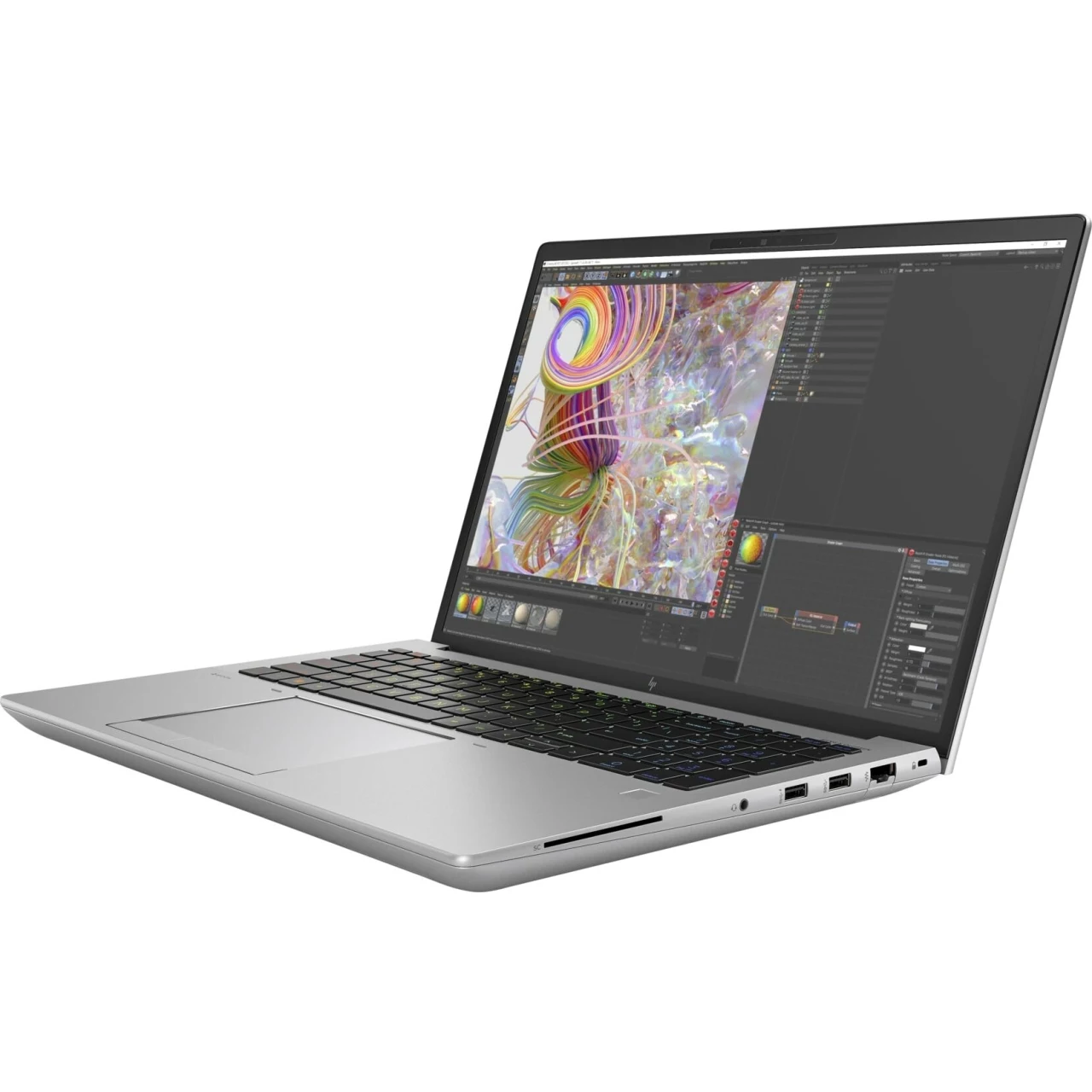 لپ تاپ استوک گرافیک دار 16 اینچی اچ پی مدل HP ZBook Fury 16 G9 Core i7 12850HX 16GB 512SSD A2000 8GB