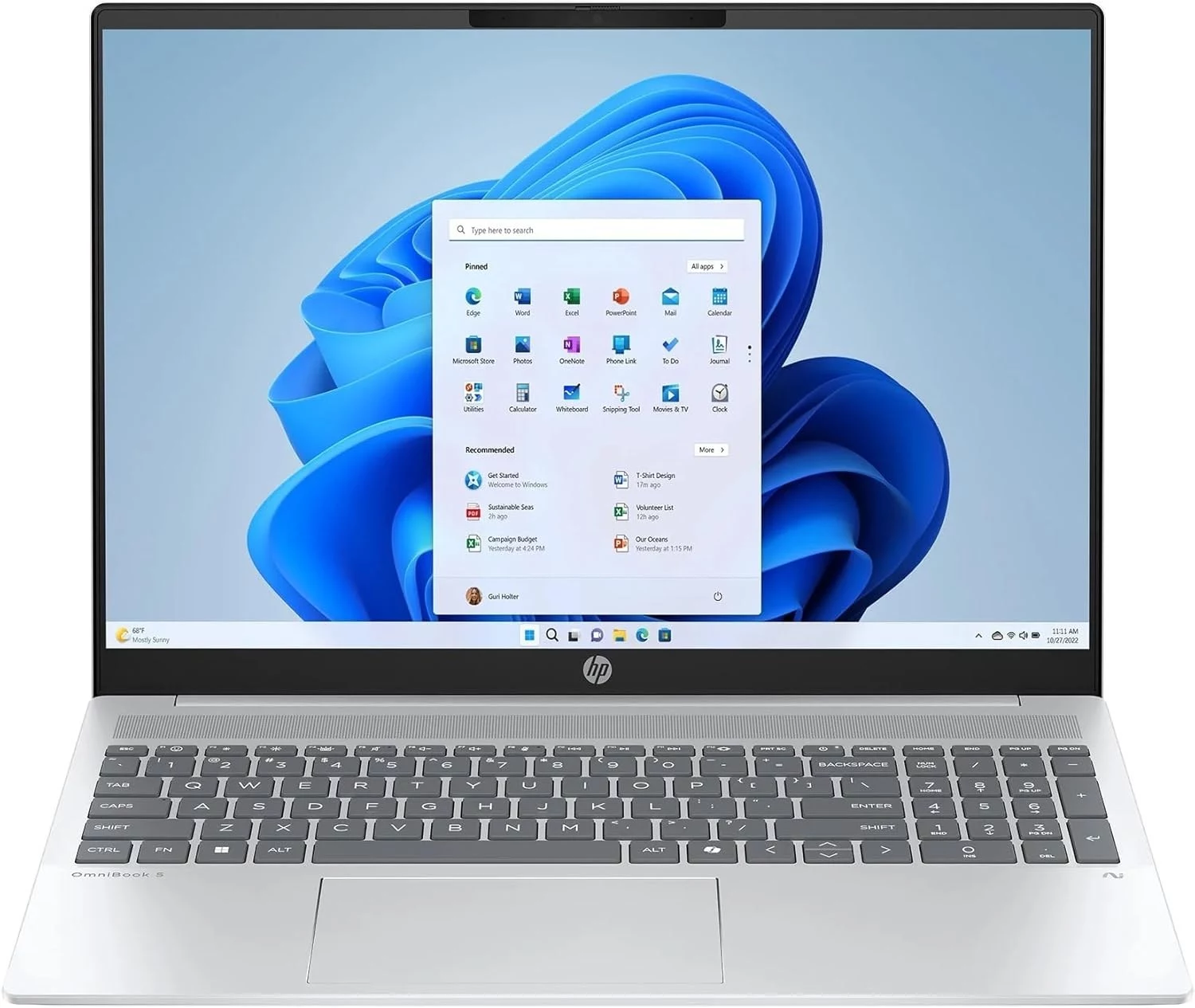 لپ تاپ استوک تبلت شو 16 اینچی اچ‌ پی مدل HP OmniBook 5 2in1 Ultra 7 255U 32GB 1TB SSD