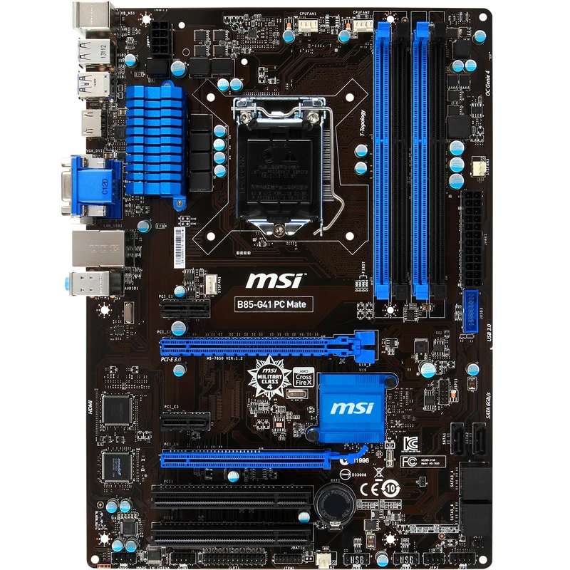 مادربرد استوک ام اس آی مدل MSI B85 DDR3
