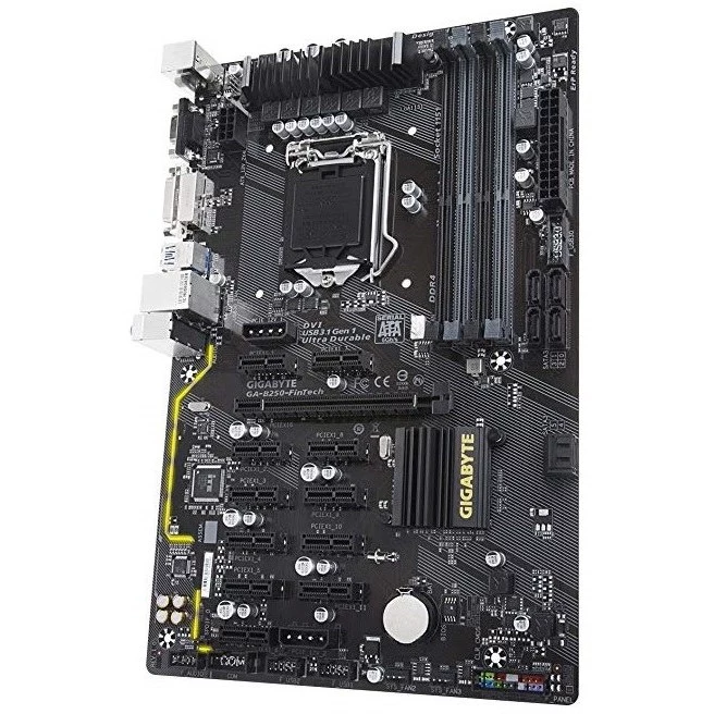 مادربرد استوک گیگابیت مدل GIGABYTE B250-FinTech