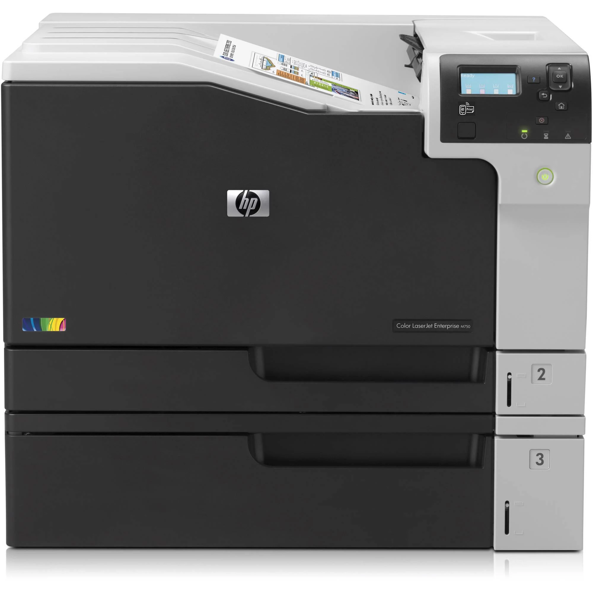 پرینتر استوک لیزری تک کاره رنگی اچ‌ پی مدل HP M750dn
