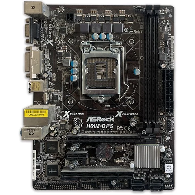مادربرد استوک ازراک مدل ASRock H61M DDR3