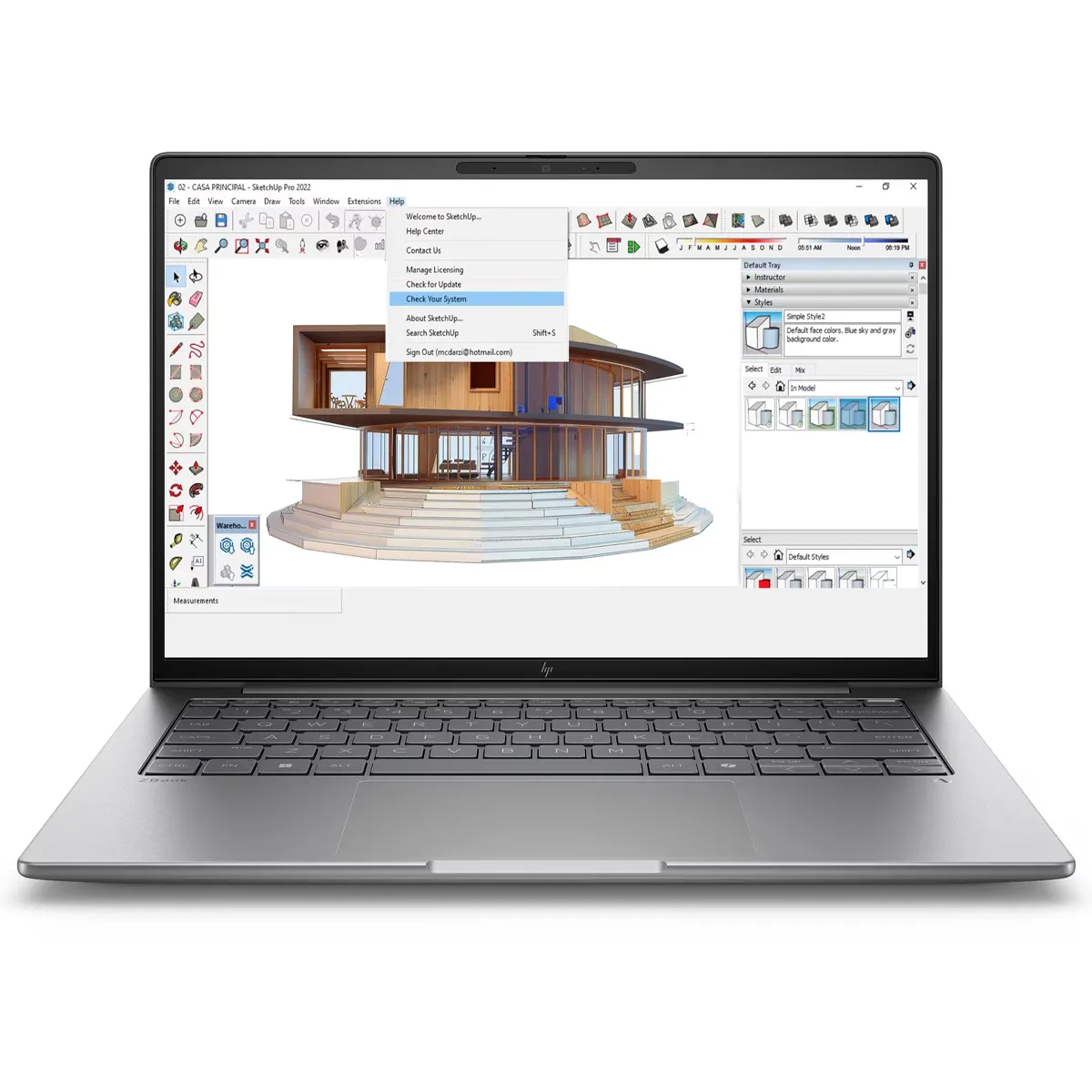 لپ تاپ استوک 14 اینچی اچ پی مدل HP ZBook 8 G1i Core Ultra 7 255H 16GB 512SSD 2K